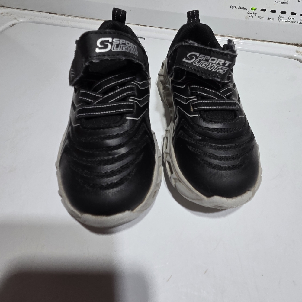 Black Skechers Kids Shoes